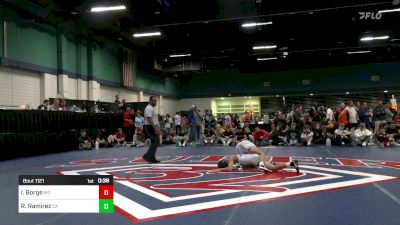 120 lbs Consi Of 8 #2 - Israel Borge, MO vs Ronnie Ramirez, CA