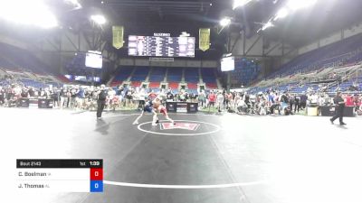 88 lbs Cons 8 #2 - Charlie Boelman, Iowa vs Jameson Thomas, Alabama