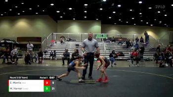 64 lbs Round 3 (6 Team) - Mason Horner, Contenders WA Blue vs Elvin Morris, ARES White