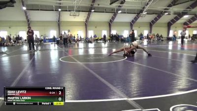 174 lbs Cons. Round 3 - Isiah Levitz, Indiana RTC vs Martin Larkin, Unattached-MSU