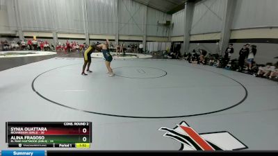 235 lbs 2nd Wrestleback And Semi-finals(16 Team) - Synia Ouattara, Richardson (Girls) vs Alina Fragoso, El Paso Eastwood (Girls)