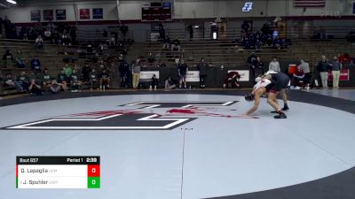 149 lbs Cons. Round 5 - Jalen Spuhler, UW-Parkside vs Darick Lapaglia, Central Missouri