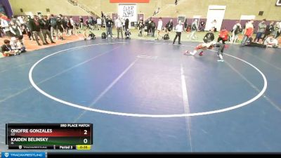 77 lbs Quarterfinal - Jayce Leclaire, WI vs Cameron Hoezee, OR