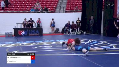 100 lbs Cons 8 #2 - Mya Hairston, Thoroughbred Wrestling Academy (TWA) vs Katelyn Bell, SPAR Wrestling Academy