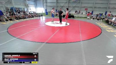 220 lbs 4th Wrestleback (16 Team) - Samuel Winkels, Minnesota Red vs Riley Simmons, Washington