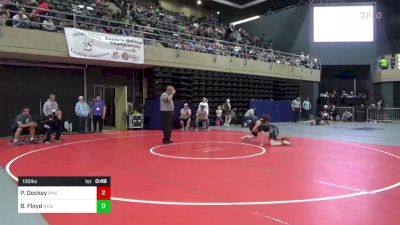 130 lbs Consi Of 8 #2 - Peyton Dockey, Pine Grove, PA vs Brooklynn Floyd, New Egypt, NJ