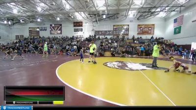 53 lbs Semifinal - Kayceon O`Bannon, FordDynastyWrestlingClub vs Deklin Dehnel, Deer Park Ironman Wrestling Club