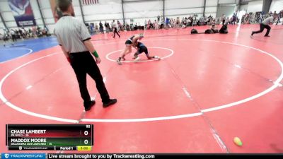 92 lbs Rd# 9- 2:15pm Saturday Final Pool - Chase Lambert, PA Gold vs Maddox Moore, Oklahoma Outlaws Red