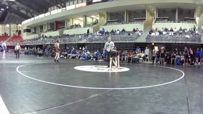 126 lbs Round 1 (8 Team) - Spencer Weers, Fairbury vs Tucker Adams, Hastings