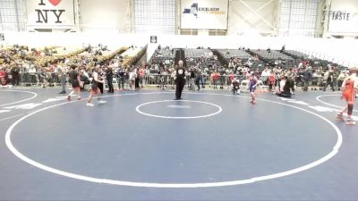 80 lbs Champ. Round 2 - Matty Simonton, B2 Wrestling Academy vs Joseph Monell, Owego Youth Wrestling