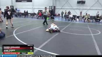 56 lbs Round 4 (8 Team) - Kobie Sharpe, 84 Athletes vs Damien Hernandez, Mavericks