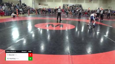 78 lbs Cons. Round 4 - Bryce Huntley, Rum River Wrestling vs Tanner Henzler, Pinnacle