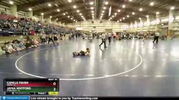 55 lbs Round 4 (6 Team) - Jayna Whitford, Utah Gold vs Camille Fisher, Idaho