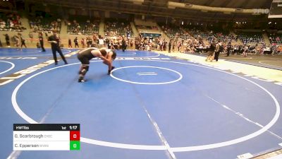 Rr Rnd 1 - Gabriel Scarbrough, Checotah Matcats vs Colton Epperson, Wyandotte Youth Wrestling