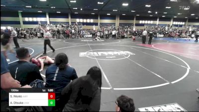 130 lbs Round Of 32 - Sage Reyes, Justin Garza vs Alea Otsuka, Legends Of Gold LV