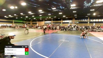 132 lbs Round Of 32 - Alex Newman, Servite vs Brody Williams, Whitehouse WC