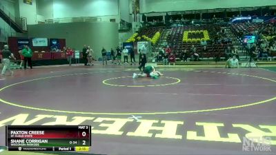 125 lbs Semifinal - Paxton Creese, St. Cloud State vs Shane Corrigan, Wisconsin-Parkside