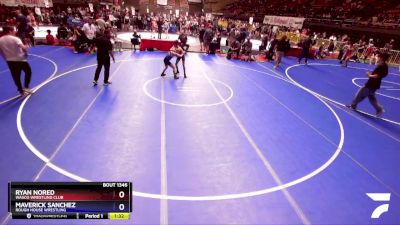 83 lbs Quarterfinal - Ryan Nored, Wasco Wrestling Club vs Maverick Sanchez, Rough House Wrestling