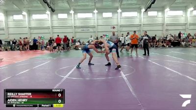 157 lbs Round 7 (8 Team) - Reilly Shaffer, U2 Upstate Uprising vs Aiden Henry, 84 Athletes