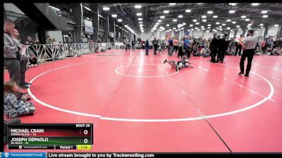 100 lbs Rd# 10- 4:00pm Saturday Final Pool - Michael Crain, Minion Black vs Joseph DePaolo, PA Gold