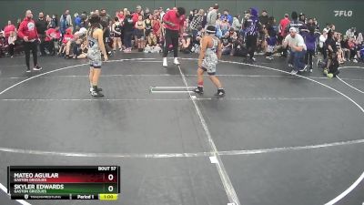 95 lbs Cons. Semi - Skyler Edwards, Gaston Grizzlies vs Mateo Aguilar, Gaston Grizzlies