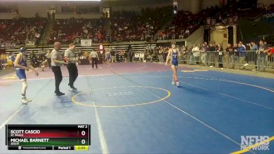 D 1 106 lbs Quarterfinal - Michael Barnett, Jesuit vs Scott Cascio, St. Pauls