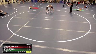 88 lbs Round 2 (4 Team) - Jackson Ganfield, Lakeville vs Ryder Drexel, Stillwater