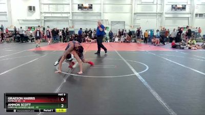 140 lbs Round 6 (10 Team) - Ammon Scott, Carolina Hammer Squad vs Graeson Harris, Rambler WC