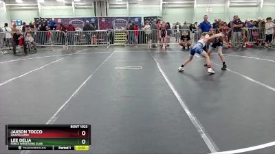 85 lbs Round 1 - Lee Delia, Force Wrestling Club vs Jaxson Tocco, Unaffiliated