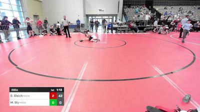 89 lbs Rr Rnd 4 - Bradey Bleich, Mat Assassins White vs Matthew Bly, Mat Assassins Gray