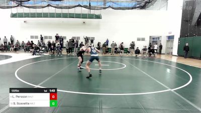 132 lbs Round Of 16 - Logan Persson, Shelton vs Stephen Scavetta, Wilton