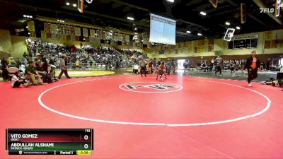113 lbs Cons. Round 2 - Abdullah Alshami, Patrick Henery vs Vito Gomez, Indio