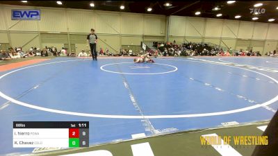 68 lbs Semifinal - Isaac Hierro, POWA 12U vs Knox Chavez, Northern Colorado 14U