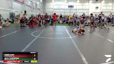 80 lbs Round 2 (8 Team) - Seth Thompson, Revolution Elite vs Aiden Nam, Glasgow WA