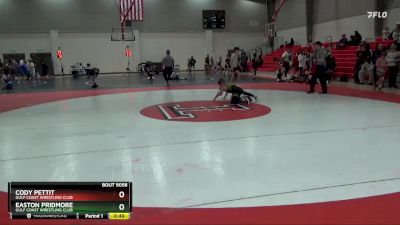 75 lbs 5th Place Match - Cody Pettit, Gulf Coast Wrestling Club vs Easton Pridmore, Gulf Coast Wrestling Club