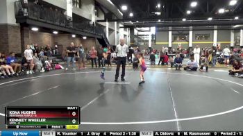52 lbs Finals (2 Team) - Kona Hughes, FEWTeamIA Purple vs Kennedy Wheeler, SOTM