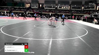 132 lbs Round Of 32 - Zane Leitzel, Archbishop Spaulding vs Ben Zuckerman, Green Farms Academy