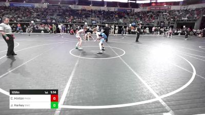 125 lbs Consi Of 8 #1 - Chase Hinton, Phenom vs Joshua Harkey, Bulls