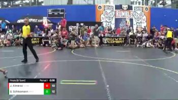 52 lbs Finals (8 Team) - Jair Almaraz, No Escape Wrestling Academy vs Grayden Schloemann, Team Gotcha