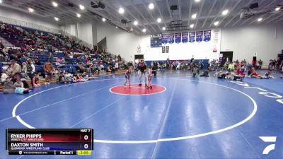 56 lbs Round 3 - Ryker Phipps, Windy City Wrestlers vs Daxton Smith, Glenrock Wrestling Club