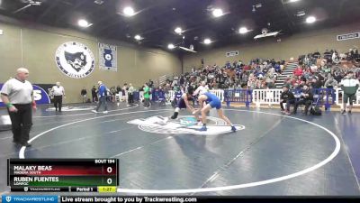 138 lbs Semifinal - Ruben Fuentes, Lompoc vs Malaky Beas, Madera South