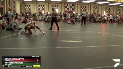 130 lbs Cons. Round 3 - Jonathan Guyette, Elmira Elite vs Anthony Morales, New Jersey