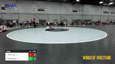 60 lbs Semifinal - Lawson Mortimer, LWA 12U vs Kevin Rodriguez, Untouchables 12u White