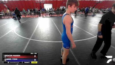 138 lbs Cons. Round 4 - Spencer Madsen, WI vs Gabriel Cohn, MN