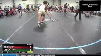 101 lbs Round 1 (8 Team) - Landon Lewis, Storm vs Kaden Clark, Alabama Elite