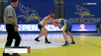 285 lbs BEN STONE, WISC vs MARK PENYASCEK, CSUB