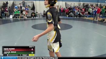 63 lbs Round 2 (4 Team) - Nate Dozier, Roncalli vs Samuel Rioux, Avon