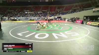 5A-106 lbs Semifinal - Trey Smith, Canby vs Aiden Nelmes, Mountain View