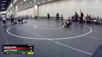 107 lbs Semis & Wb (16 Team) - Maite Coutinho, SOWA vs Valerie Frabel, CLWC / IWC