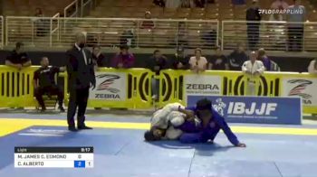 MALACHI JAMES C. EDMOND vs CARLOS ALBERTO 2021 Pan Jiu-Jitsu IBJJF Championship